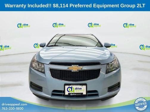 Carlisle Blue Metallic 2012 Chevrolet Cruze 2LT