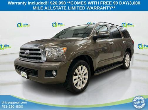 Brown 2014 Toyota Sequoia Platinum