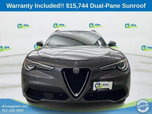 Vesuvio Gray Metallic 2018 Alfa Romeo Stelvio Ti
