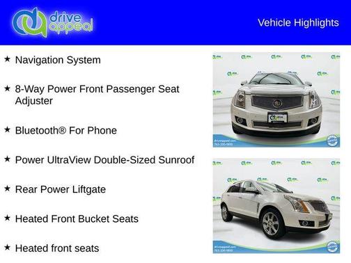 Platinum Ice Tri-Coat 2010 Cadillac SRX Turbo Premium