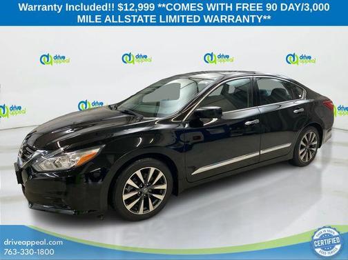 Black 2017 Nissan Altima 2.5 SV