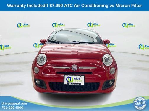 Rosso 2012 FIAT 500 Sport