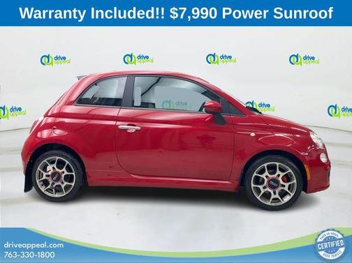 Rosso 2012 FIAT 500 Sport