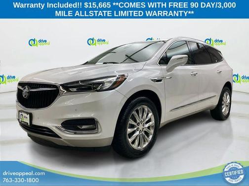 White Frost Tri-Coat 2018 Buick Enclave Premium