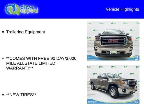 Brown 2015 GMC Sierra 1500 SLT
