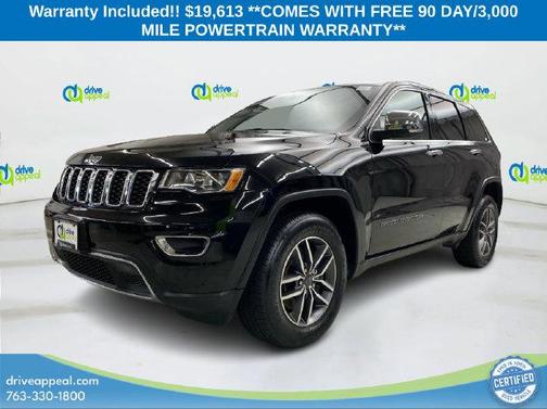 Diamond Black 2021 Jeep Grand Cherokee Limited