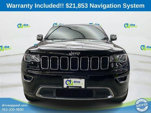 Diamond Black 2021 Jeep Grand Cherokee Limited