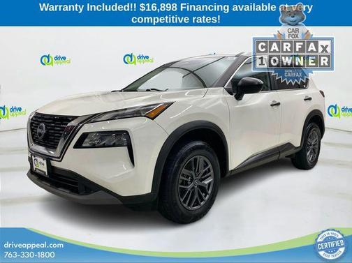 Glacier White 2023 Nissan Rogue S