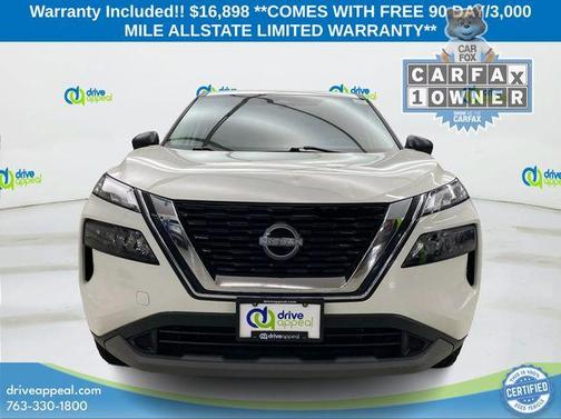 Glacier White 2023 Nissan Rogue S
