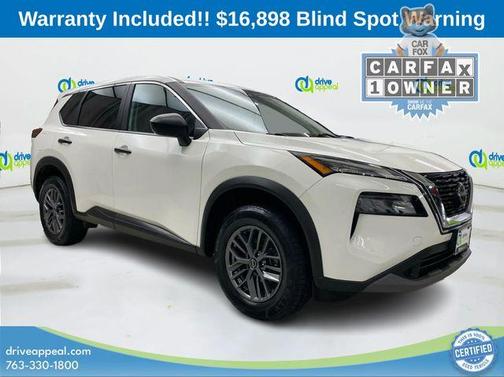 Glacier White 2023 Nissan Rogue S