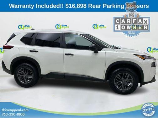 Glacier White 2023 Nissan Rogue S
