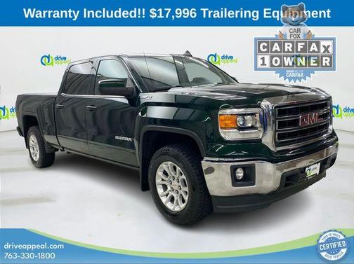 Emerald Green Metallic 2015 GMC Sierra 1500 SLE