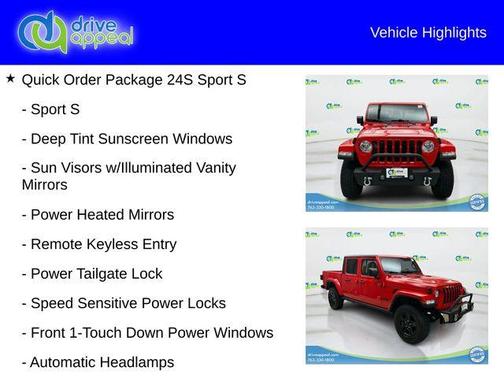 2022 Jeep Gladiator Sport