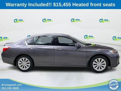 Modern Steel Metallic 2014 Honda Accord EX-L