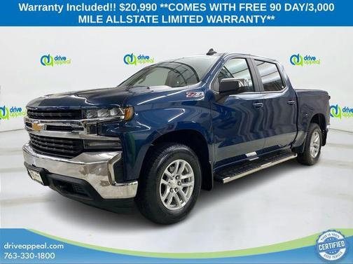 Northsky Blue Metallic 2019 Chevrolet Silverado 1500 LT