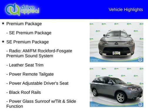 2015 Mitsubishi Outlander SE