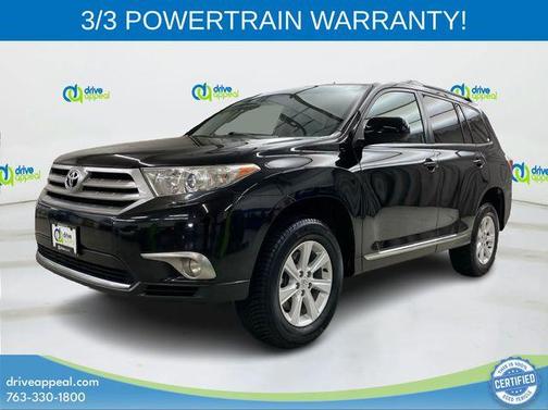 Black 2013 Toyota Highlander Base Plus
