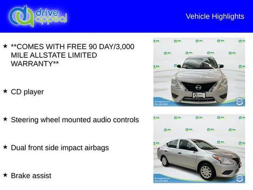 2015 Nissan Versa 1.6 S