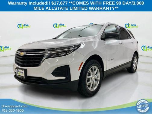 Summit White 2023 Chevrolet Equinox LS