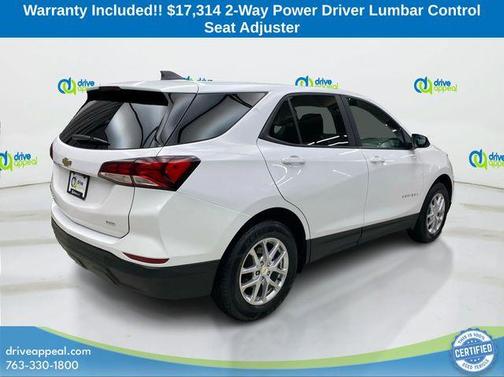 Summit White 2023 Chevrolet Equinox LS