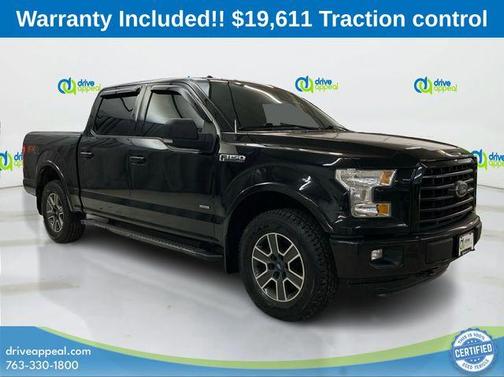 Black 2015 Ford F-150 XLT