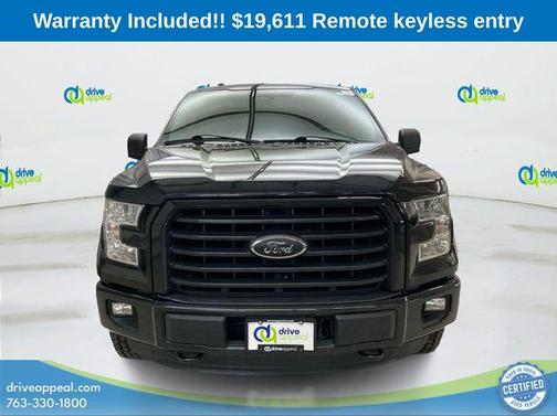 Black 2015 Ford F-150 XLT