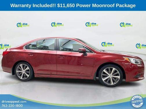 Venetian Red Pearl 2016 Subaru Legacy 2.5i Limited