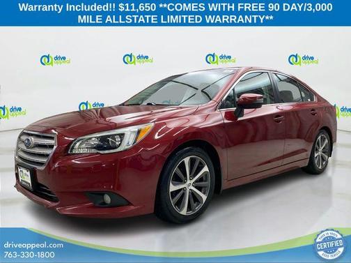 Venetian Red Pearl 2016 Subaru Legacy 2.5i Limited