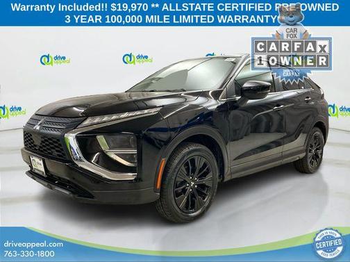 Black 2022 Mitsubishi Eclipse Cross LE