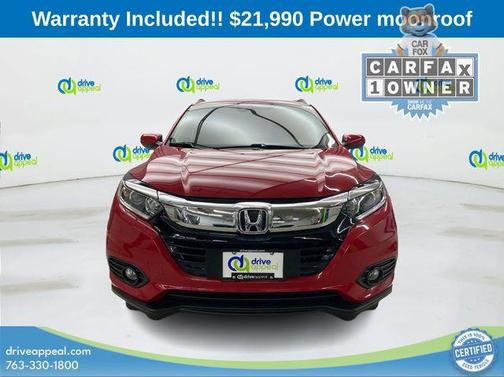 Red 2020 Honda HR-V EX