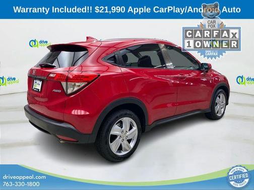 Red 2020 Honda HR-V EX