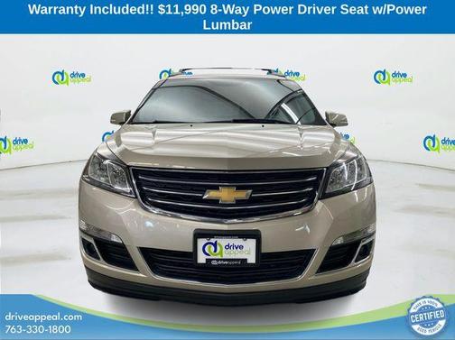 Champagne Silver 2016 Chevrolet Traverse 1LT