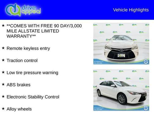 2016 Toyota Camry SE