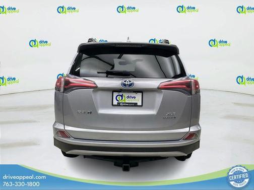 Silver Sky Metallic 2018 Toyota RAV4 Hybrid XLE