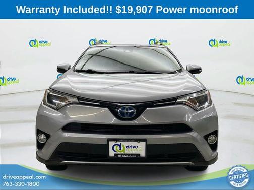 Silver Sky Metallic 2018 Toyota RAV4 Hybrid XLE