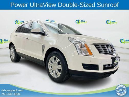 White 2014 Cadillac SRX Luxury Collection