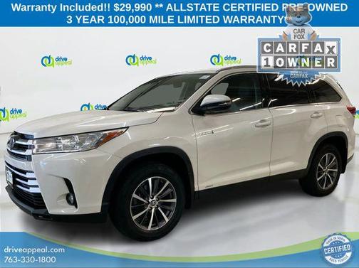 2019 Toyota Highlander Hybrid XLE