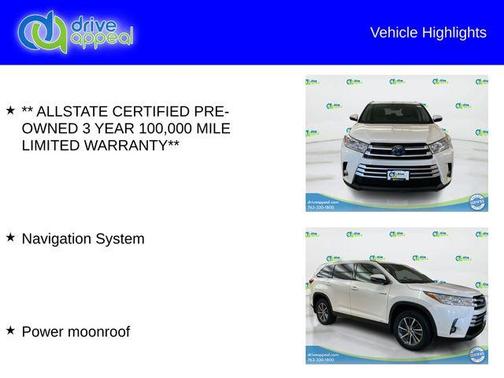 2019 Toyota Highlander Hybrid XLE