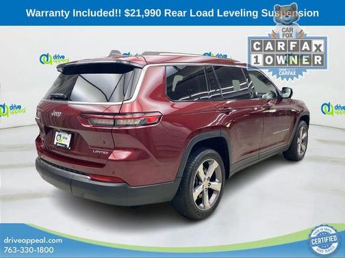 Velvet Red Pearlcoat 2021 Jeep Grand Cherokee L Limited