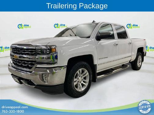 Summit White 2017 Chevrolet Silverado 1500 LTZ