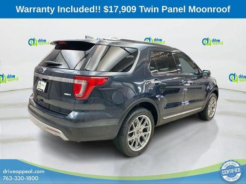 Smoked Quartz Metallic Tinted Clearcoat 2017 Ford Explorer Limited