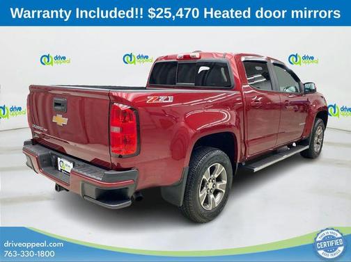 Cajun Red Tintcoat 2018 Chevrolet Colorado Z71