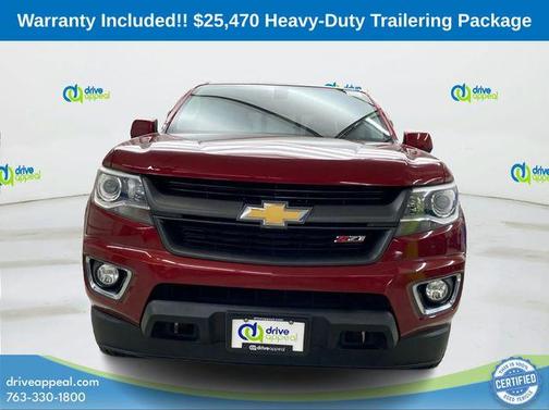 Cajun Red Tintcoat 2018 Chevrolet Colorado Z71