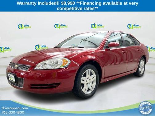 Crystal Red Tintcoat 2012 Chevrolet Impala LT