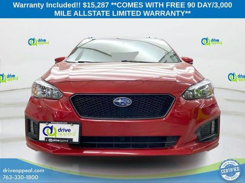Lithium Red Pearl 2017 Subaru Impreza 2.0i Sport