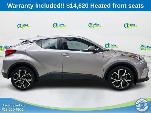 Silver Knockout Metallic 2018 Toyota C-HR XLE Premium