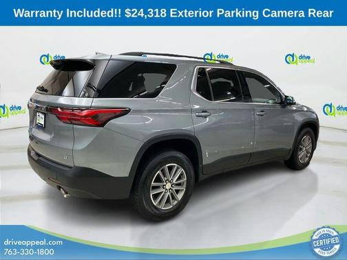 Sterling Gray Metallic 2023 Chevrolet Traverse LT Cloth