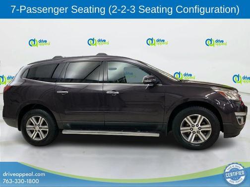 Sable Metallic 2015 Chevrolet Traverse 2LT