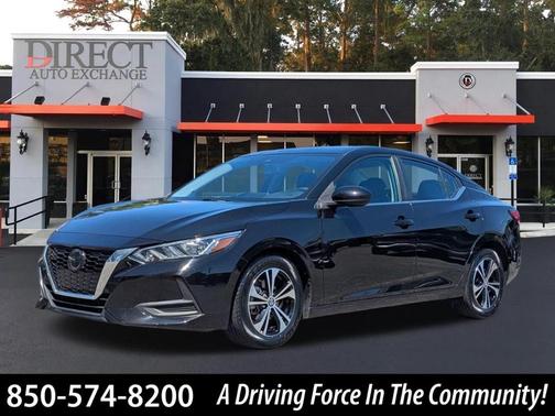 Black 2023 Nissan Sentra SV
