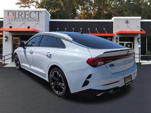 Glacial White Pearl 2021 Kia K5 GT-Line